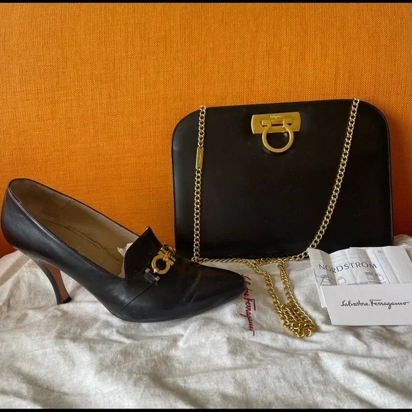 SALVATORE FERRAGAMO Crossbody or clutch BAG - Picture 1 of 11